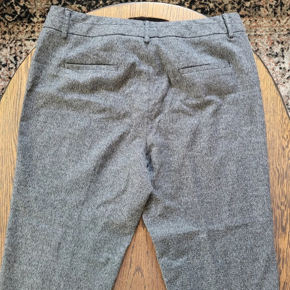 New Direction Gray Black Merle Dress Trouser Pants Size Women's 8 Petite - Picture 4 of 9